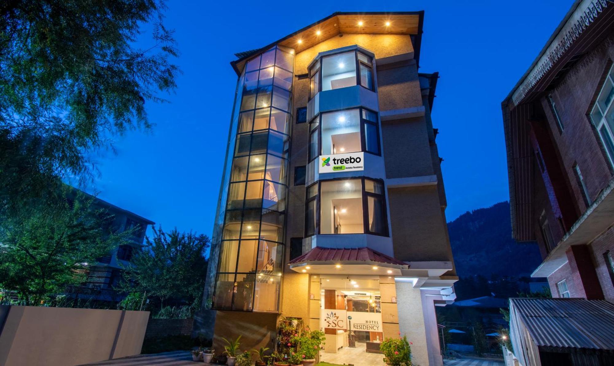 Hotel Ambika Residency, Near Hidimba Devi Temple à Manāli Extérieur photo